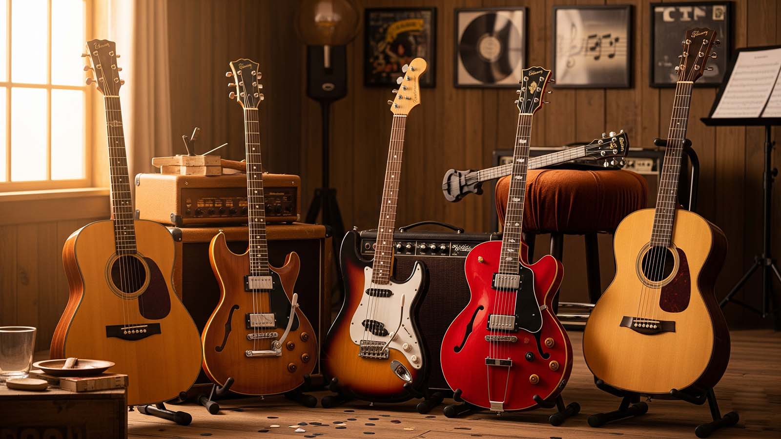 انواع سبک گیتار انواع سبک گیتار